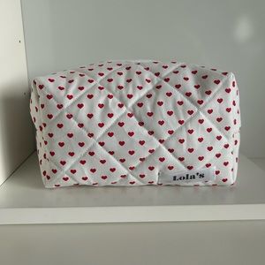 Lola’s handmade makeup bag